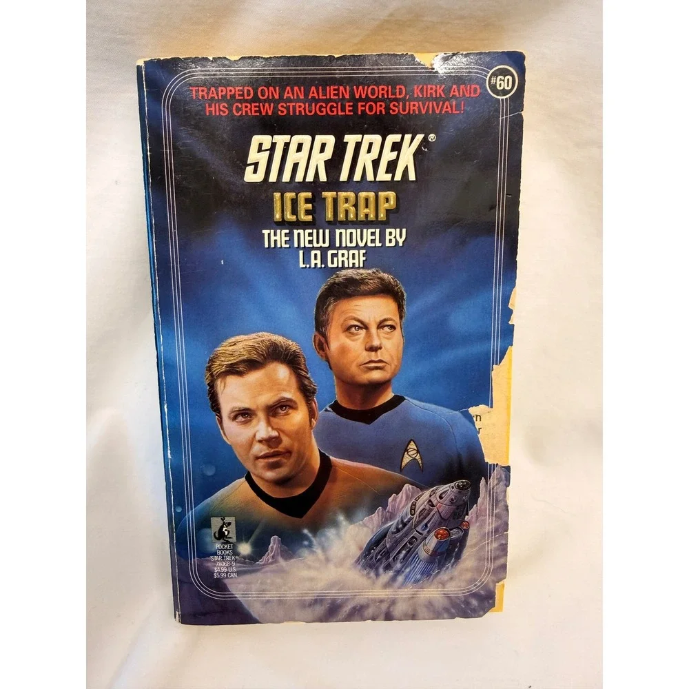 Vintage Star Trek Paperback Book Lot of 9 Pocket Books Sci-Fi Novels 80s 90s
